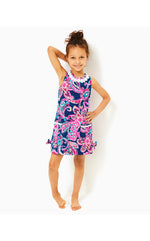 Girls Little Lilly Knit Shift Dress - Multi - Flitting About