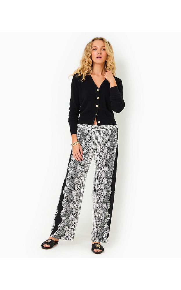 32" Bal Harbour Palazzo Pant - Coconut - Pineapple Princess Engineered