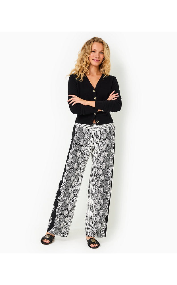 32" Bal Harbour Palazzo Pant - Coconut - Pineapple Princess Engineered