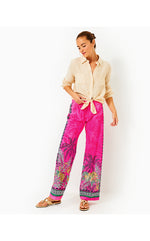 32" Bal Harbour Palazzo Pant - Multi - Wild Side Engineered