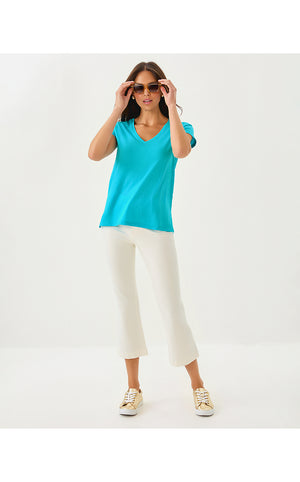 Meredith Tee - Breezy Aqua