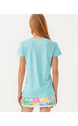 Meredith Tee - Fresh Water Blue
