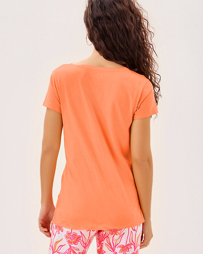 Meredith Tee - Papaya