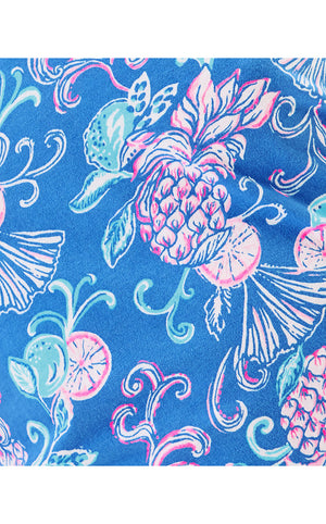 Meredith Tee - Sunwashed Blue Citrus Crush