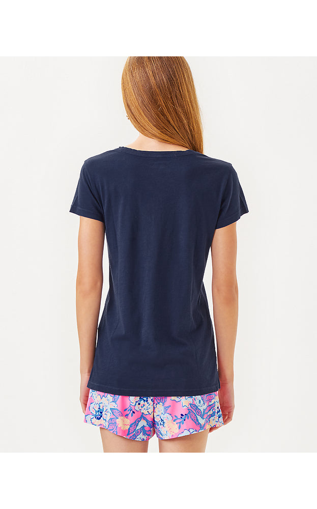 Meredith Tee - True Navy