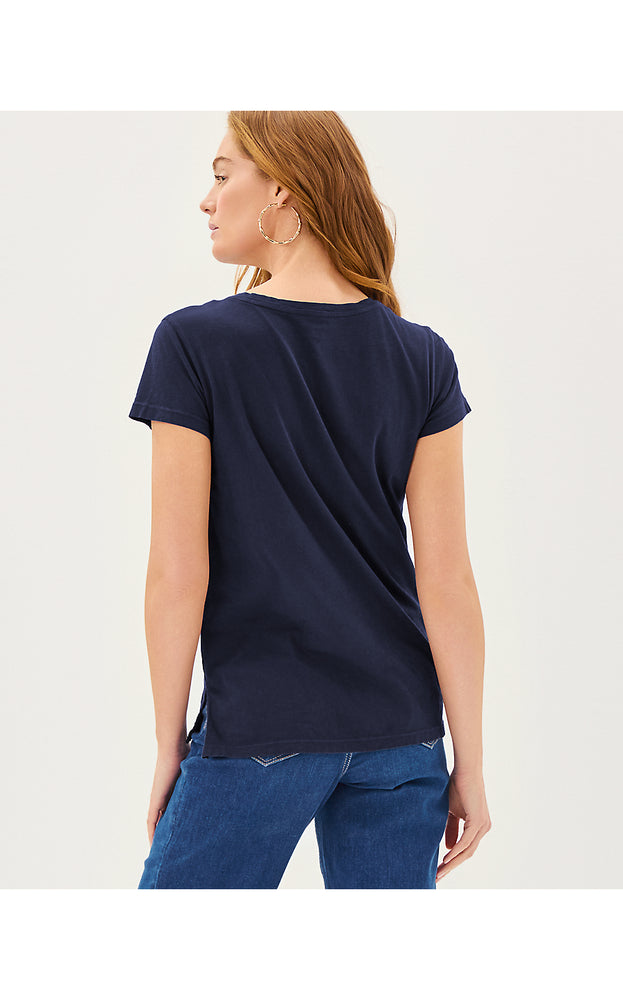 Meredith Tee - True Navy