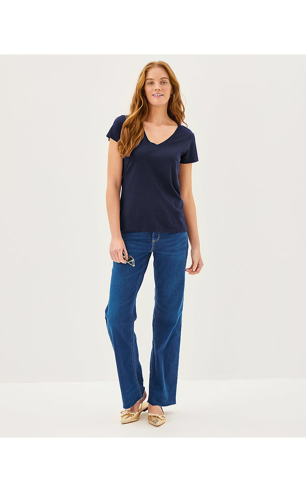 Meredith Tee - True Navy