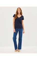 Meredith Tee - True Navy