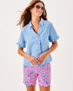 7" Reggie Knit Short - Rousseau Pink Barefoot Beachcombers
