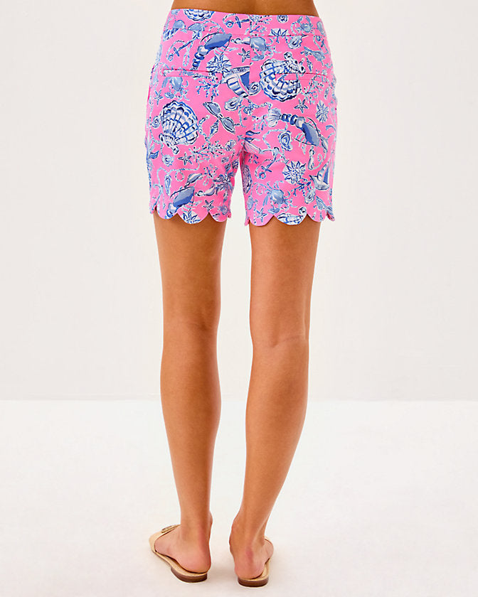 7" Reggie Knit Short - Rousseau Pink Barefoot Beachcombers