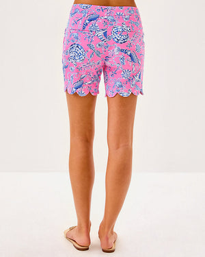 7" Reggie Knit Short - Rousseau Pink Barefoot Beachcombers