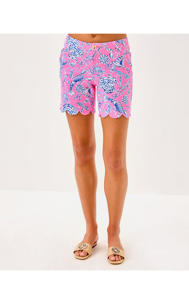7" Reggie Knit Short - Rousseau Pink Barefoot Beachcombers
