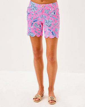 7" Reggie Knit Short - Rousseau Pink Barefoot Beachcombers