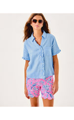 7" Reggie Knit Short - Rousseau Pink Barefoot Beachcombers