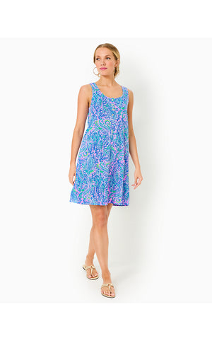 Lela Henley Tank Dress - Lilac Rose - We Mermaid It