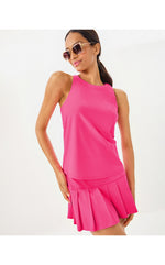 UPF 50+ Luxletic Westley Active Tank- Parigi Pink