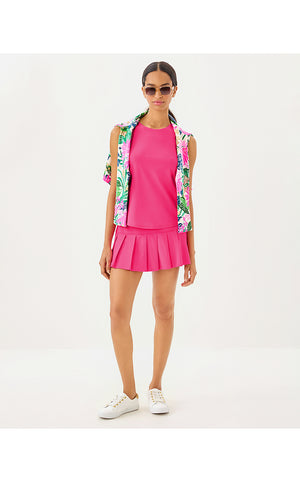 UPF 50+ Luxletic Westley Active Tank- Parigi Pink