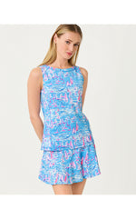 UPF 50+ Luxletic Renay Tank - Zanzibar Blue Boatylicious