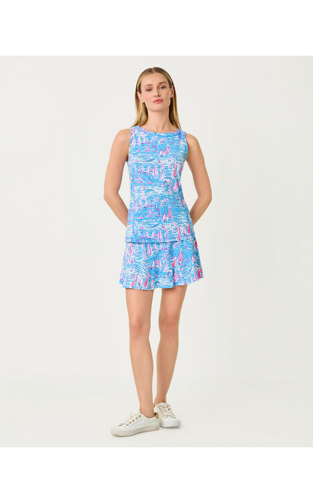 UPF 50+ Luxletic Renay Tank - Zanzibar Blue Boatylicious