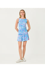 UPF 50+ Luxletic Renay Tank - Zanzibar Blue Boatylicious