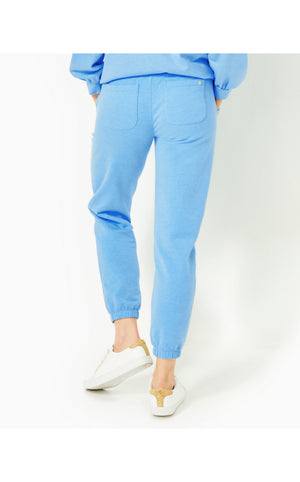 
            
                Load image into Gallery viewer, 28&amp;quot; Mallie Knit Pant - Heathered Frenchie Blue
            
        