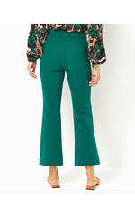 27" Parrish Crop Flare Pant - Villa Green