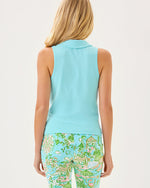 UPF 50+ Luxletic Alister Polo - Fresh Water Blue