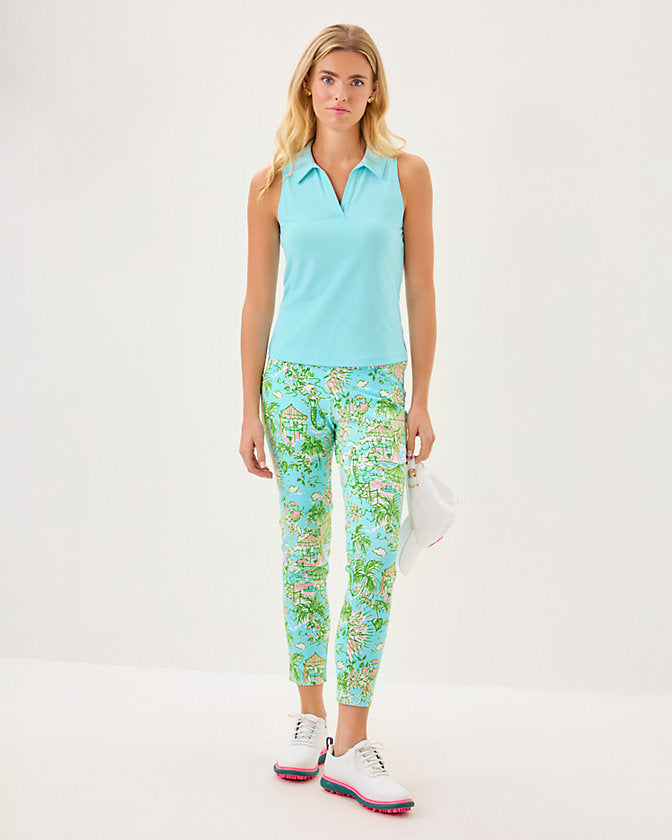UPF 50+ Luxletic Alister Polo - Fresh Water Blue