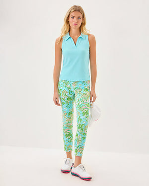 UPF 50+ Luxletic Alister Polo - Fresh Water Blue