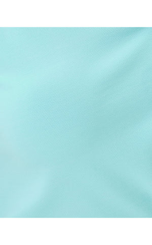 UPF 50+ Luxletic Alister Polo - Fresh Water Blue