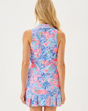 UPF 50+ Luxletic Alister Polo - Multi Elephant Splash