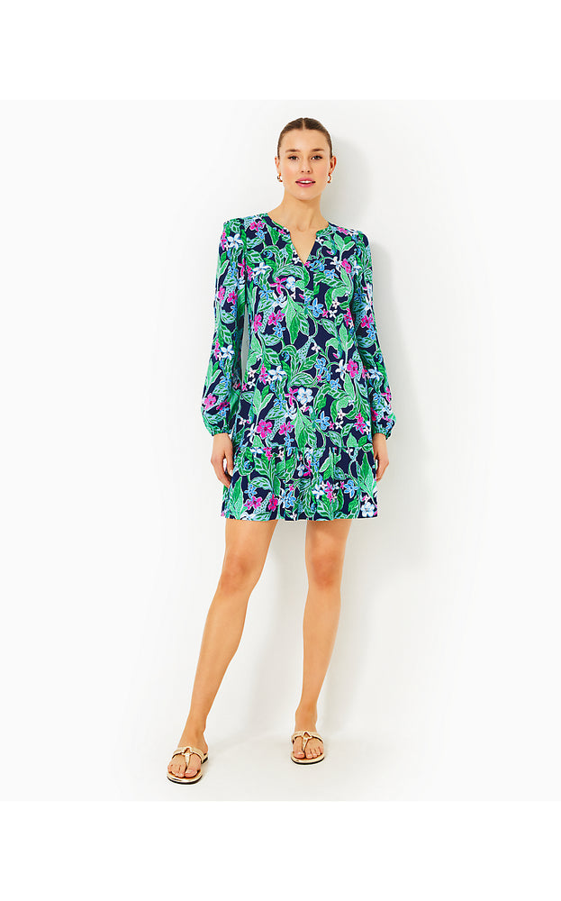 Alyssa A-Line Cotton Dress - Multi Untamed