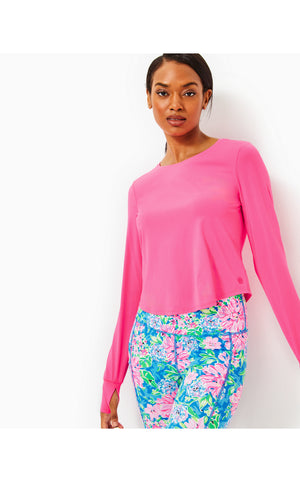
            
                Load image into Gallery viewer, UPF 50+ Luxletic Emerie Active Tee - Roxie Pink
            
        