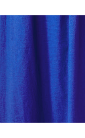 Shawnlee Elbow Sleeve Off The Shoulder Cotton Midi Dress - Alba Blue
