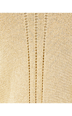 
            
                Load image into Gallery viewer, Batsy Dolman Sleeve Sweater Set - Gold Metallic
            
        