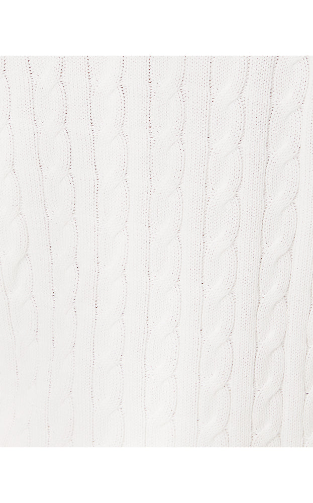 Brockton Cotton Sweater - Resort White