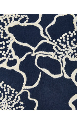 Ballad Long Sleeve Sweatshirt - Low Tide Navy Go Big Embroidery