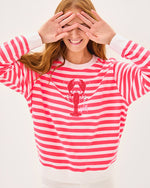 Ballad Sweatshirt - Cane Coral So Clawsome Embroidered