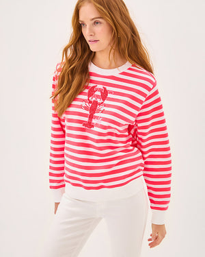 Ballad Sweatshirt - Cane Coral So Clawsome Embroidered