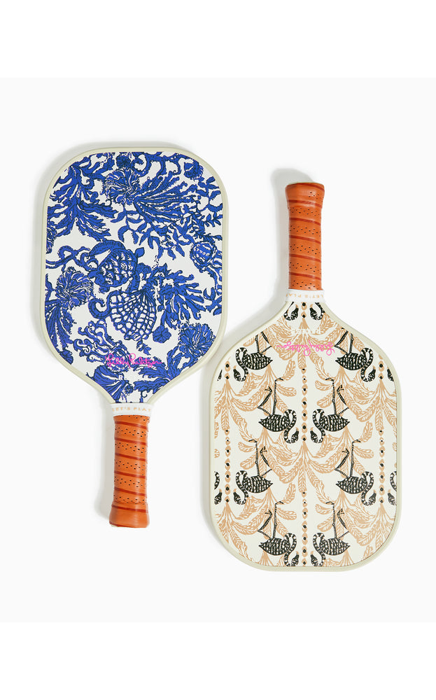 Lilly Pulitzer x Recess Pickleball Paddle - Deeper Coconut Ride With Me