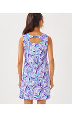 Eliza Cotton Dress - Tropicalia Purple - Elephant In The Bloom