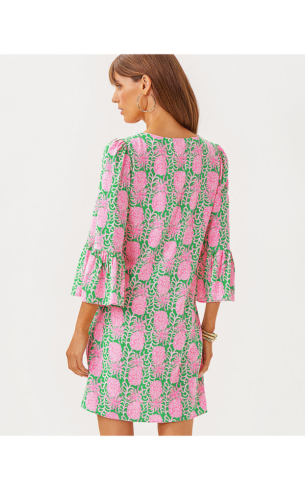 Danika Tunic Dress - Fauna Green - Party Like A Pineapple