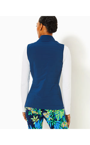 Luxletic Kimberline Hybrid Vest - Blue Med