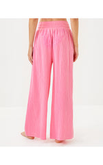 30" Enzo Cotton Cover-Up Pant - Rousseau Pink