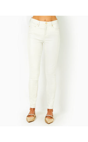 29" Eagan High Rise Skinny Jean - Coconut Metallic