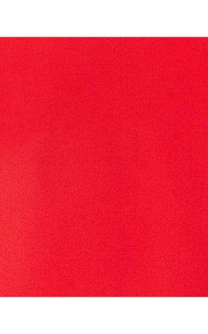 Giana Silk Top - Amaryllis Red