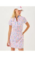 UPF 50+ Luxletic Love Active Dress - Multi Summer Serenade