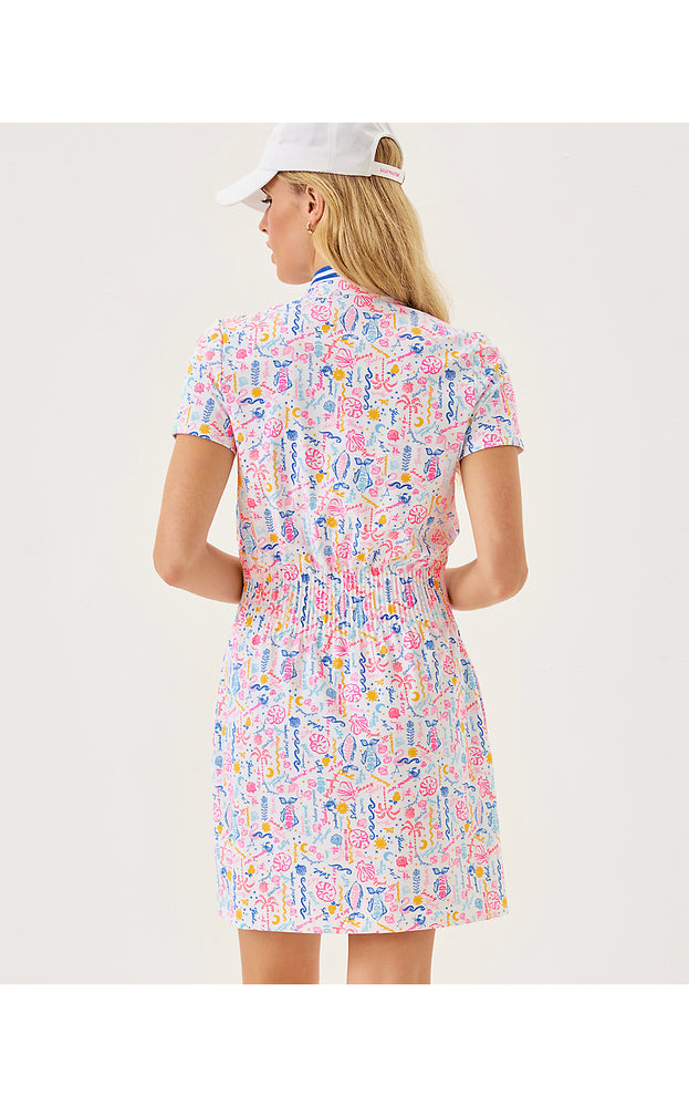 UPF 50+ Luxletic Love Active Dress - Multi Summer Serenade