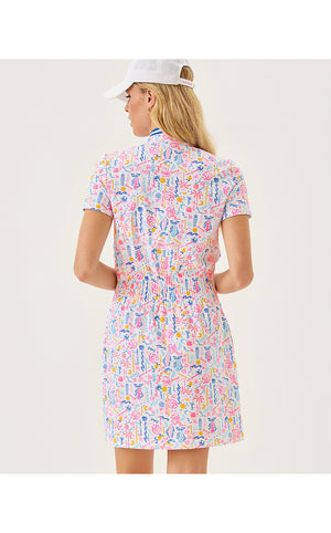 UPF 50+ Luxletic Love Active Dress - Multi Summer Serenade