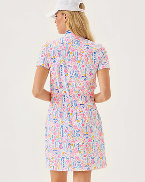 UPF 50+ Luxletic Love Active Dress - Multi Summer Serenade